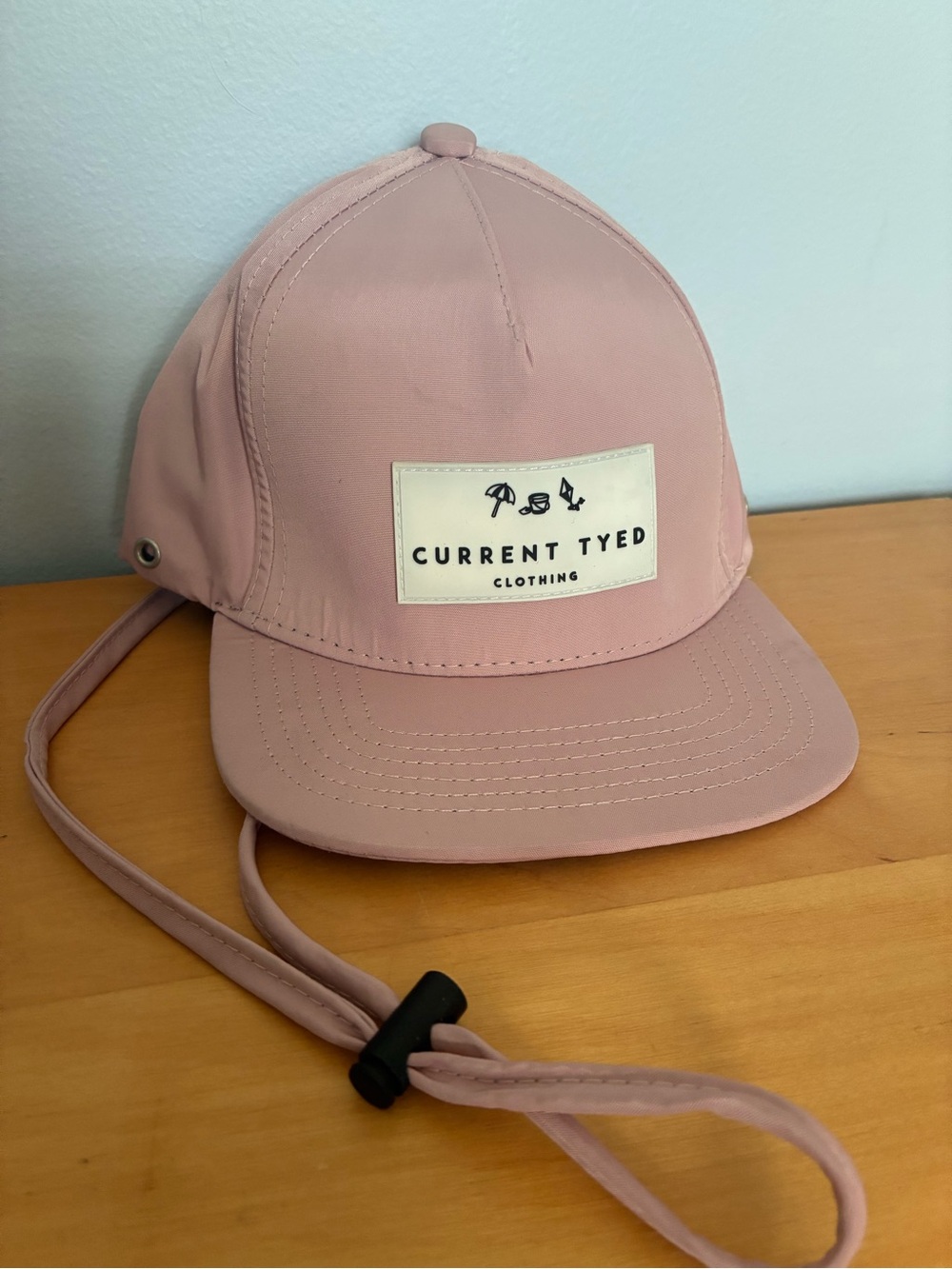 Current Tyed Waterproof Snapback Hat, size Small (6-18M)